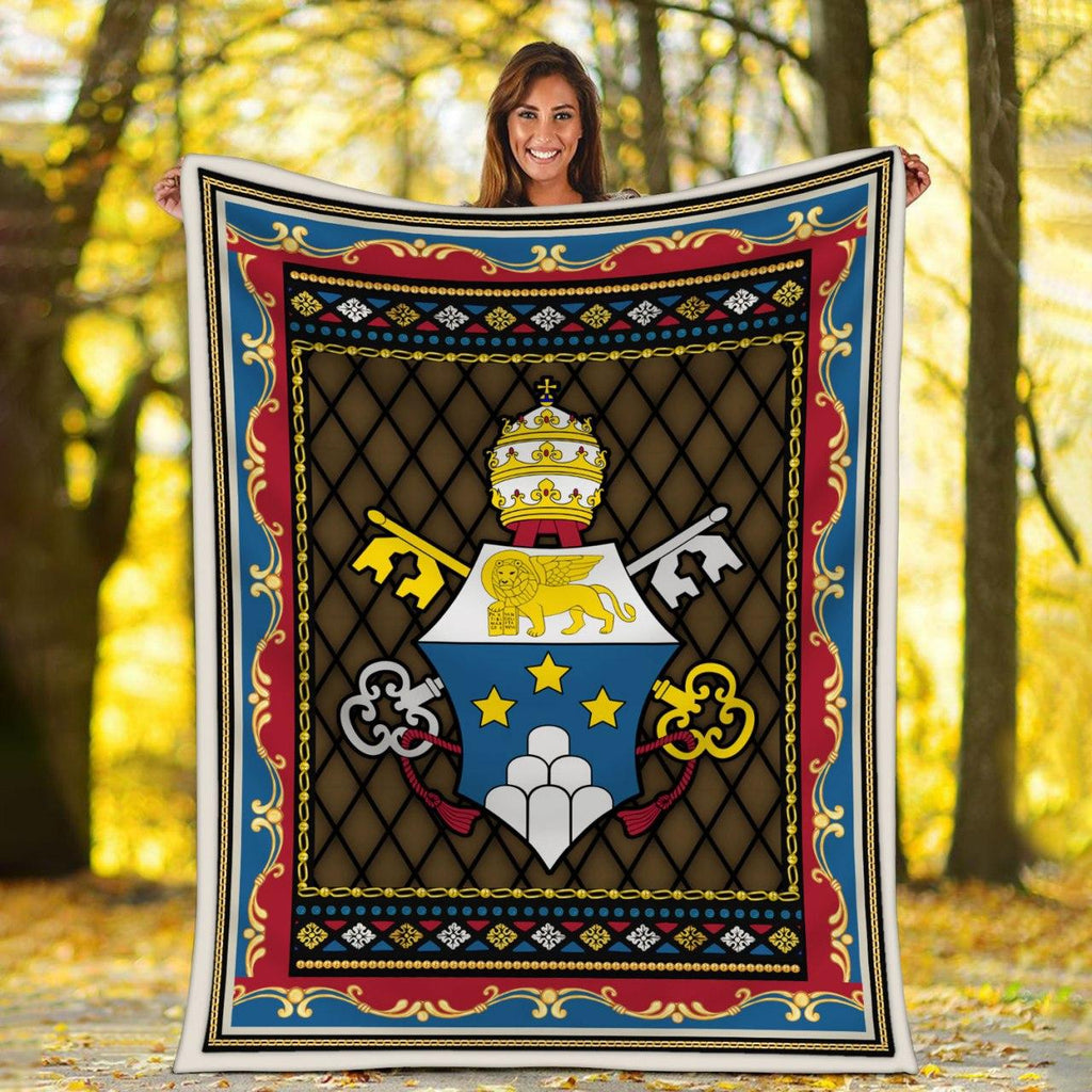 Blanket John Paul I Coat Of Arms