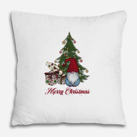 Funny Christmas Gnomes Merry Christmas Pillow