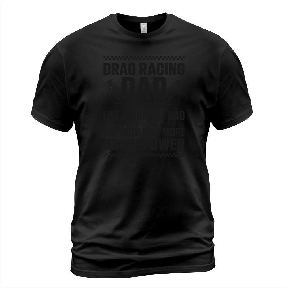 Drag Racing Race Car Dad Vintage T-Shirt Unisex