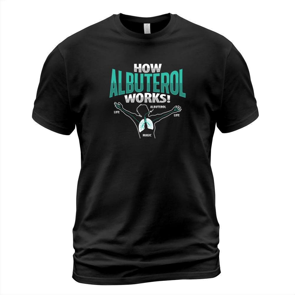 Albuterol Asthma Inhaler Design for an Asthmatic T-Shirt Unisex