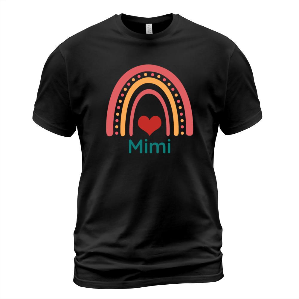 Mimi Vintage Boho Rainbow T-Shirt Unisex