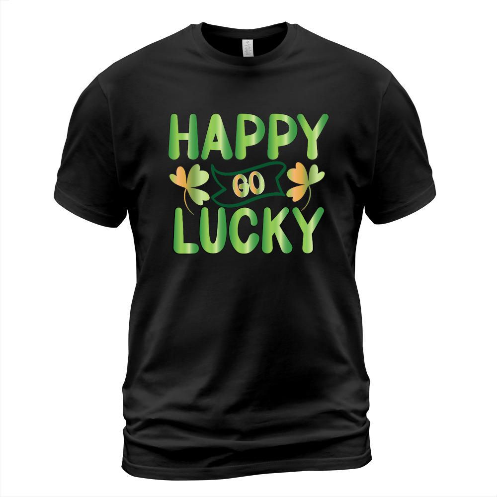Happy go lucky St Patricks Day T-Shirt Unisex