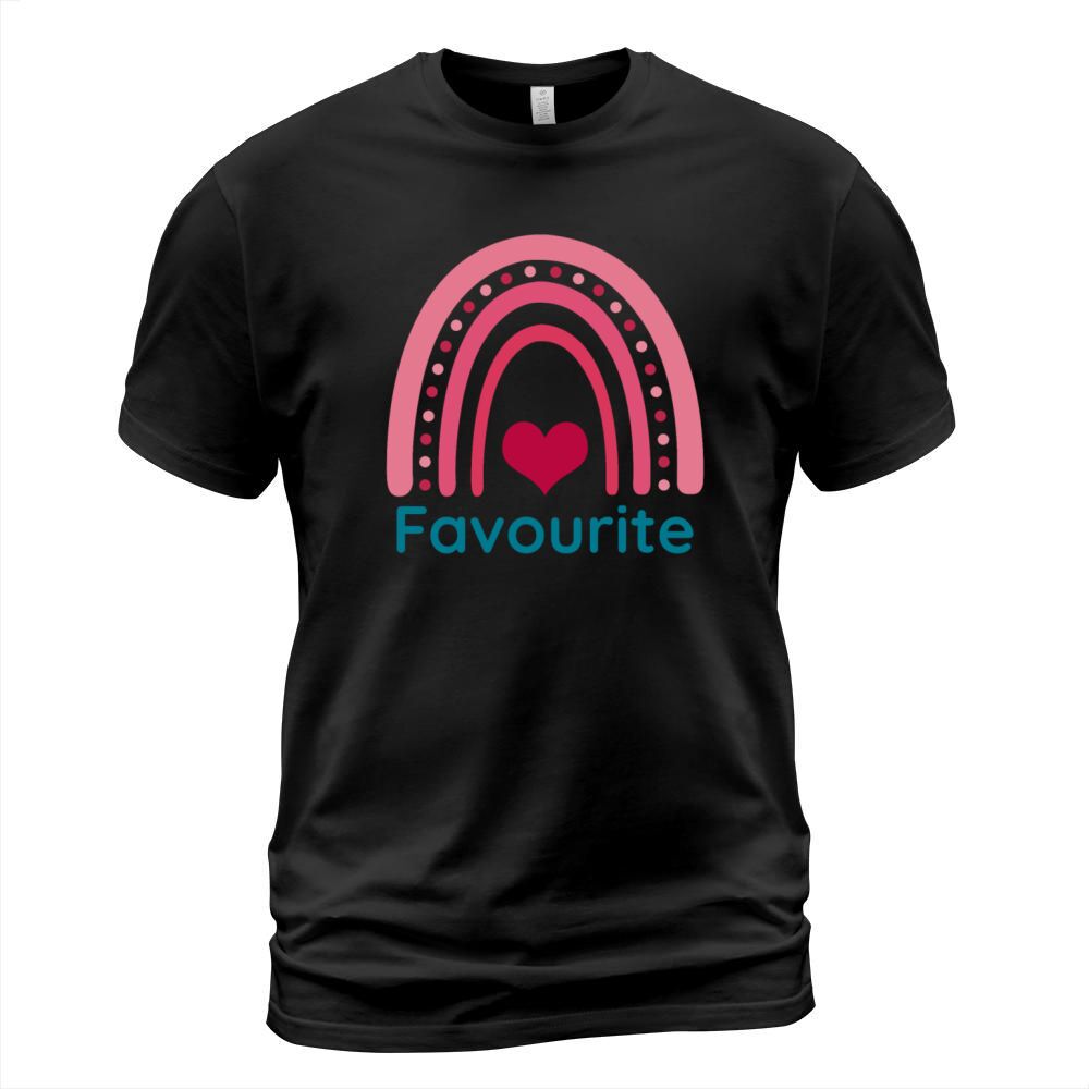 Favourite Viva Magenta Boho Rainbow T-Shirt Unisex