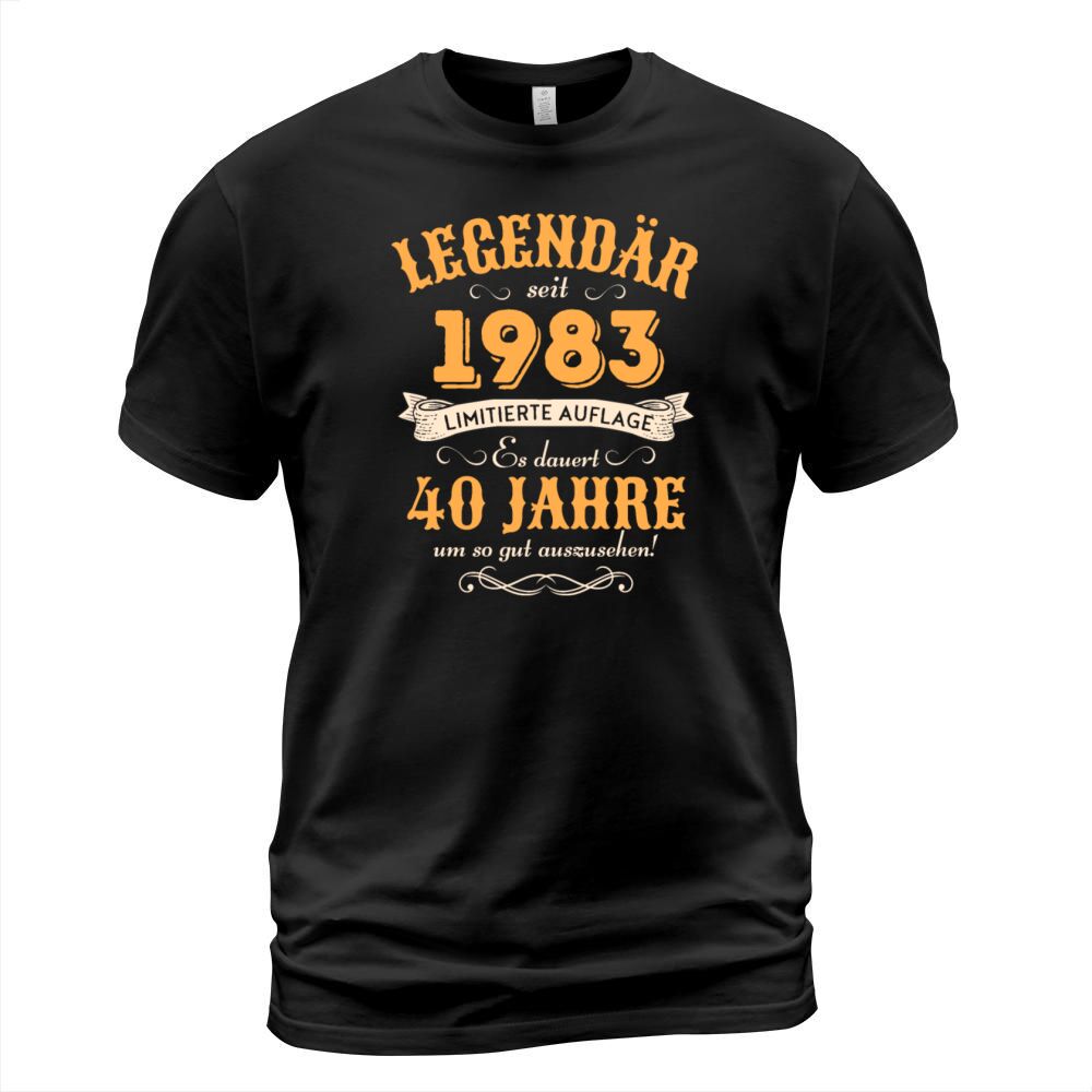 40th Birthday Vintage 1983 T-Shirt Unisex