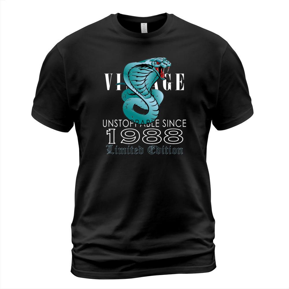 1988 Vintage Snake 35 Years Limited Edition T-Shirt Unisex