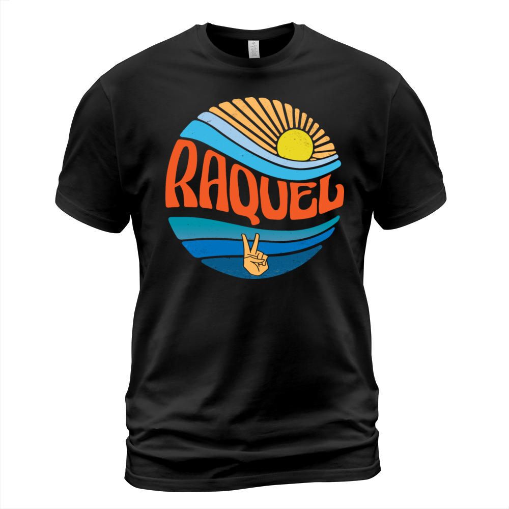 Raquel Shirt Vintage Sunset Raquel Groovy Tie Dye T-Shirt Unisex