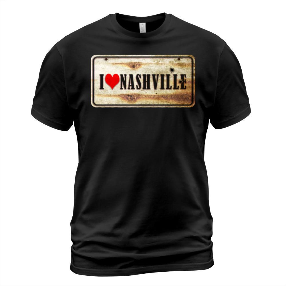 I Love Nashville Vintage Sign T-Shirt Unisex