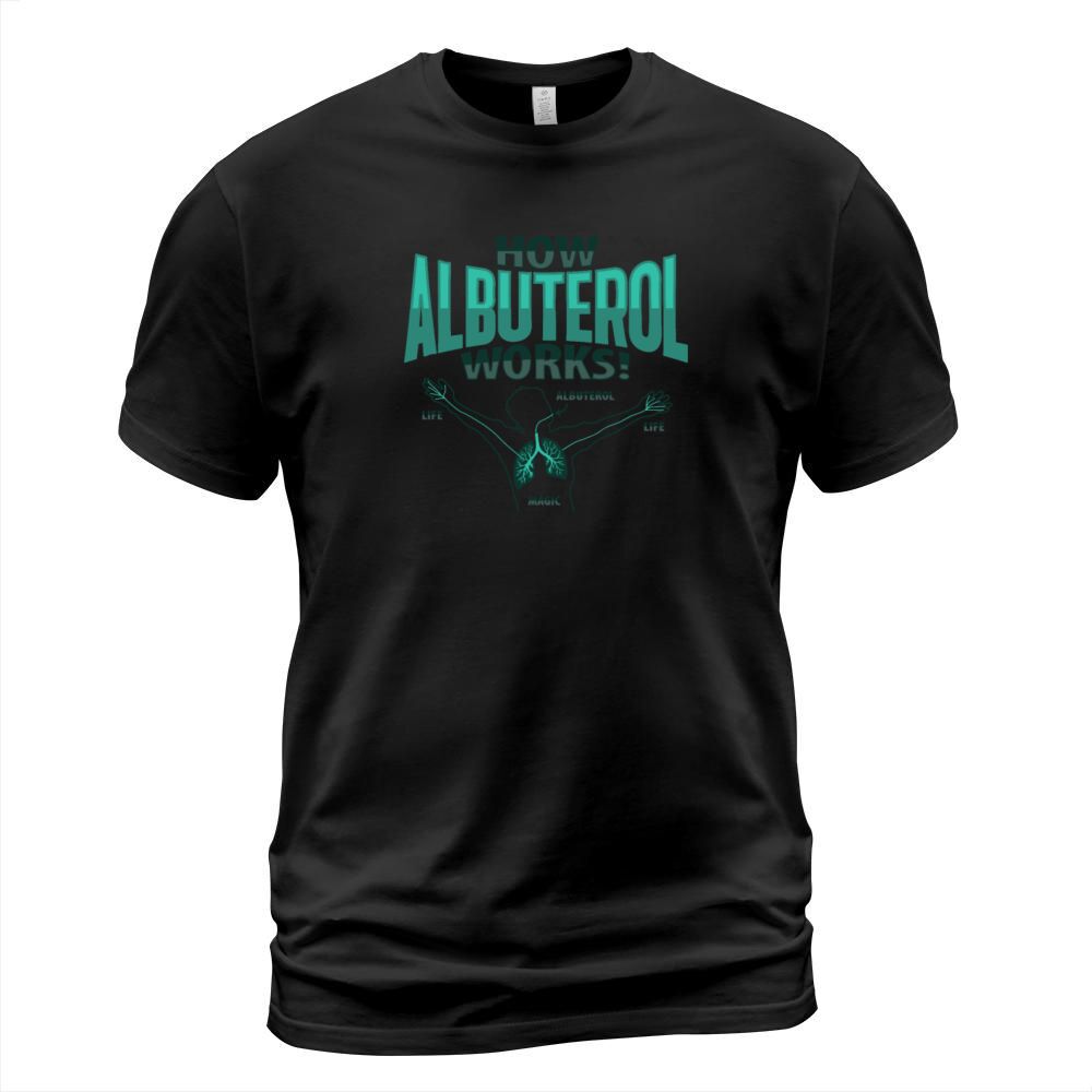 Albuterol Asthma Inhaler Design for an Asthmatic T-Shirt Unisex