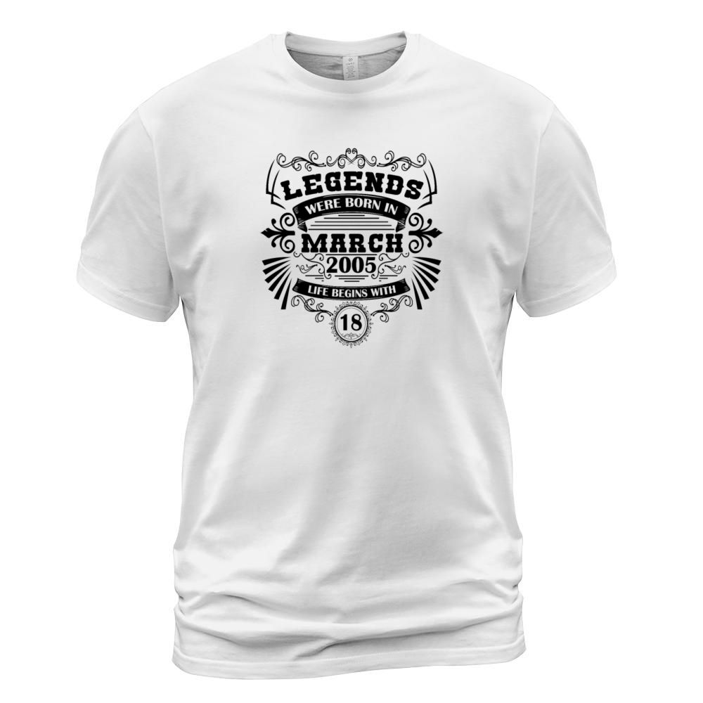 March 2005 Birthday Vintage Legend T-Shirt Unisex