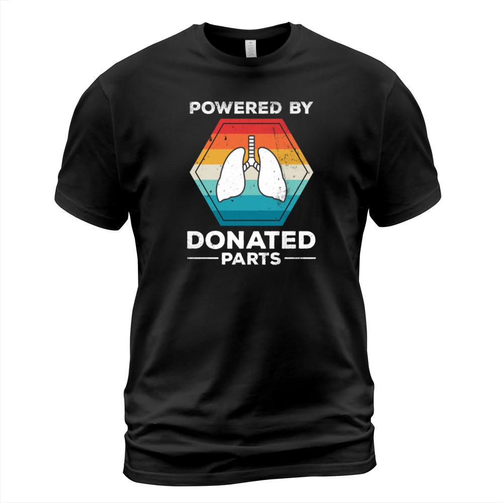 Powered Donor Lung Surviving Vintage T-Shirt Unisex