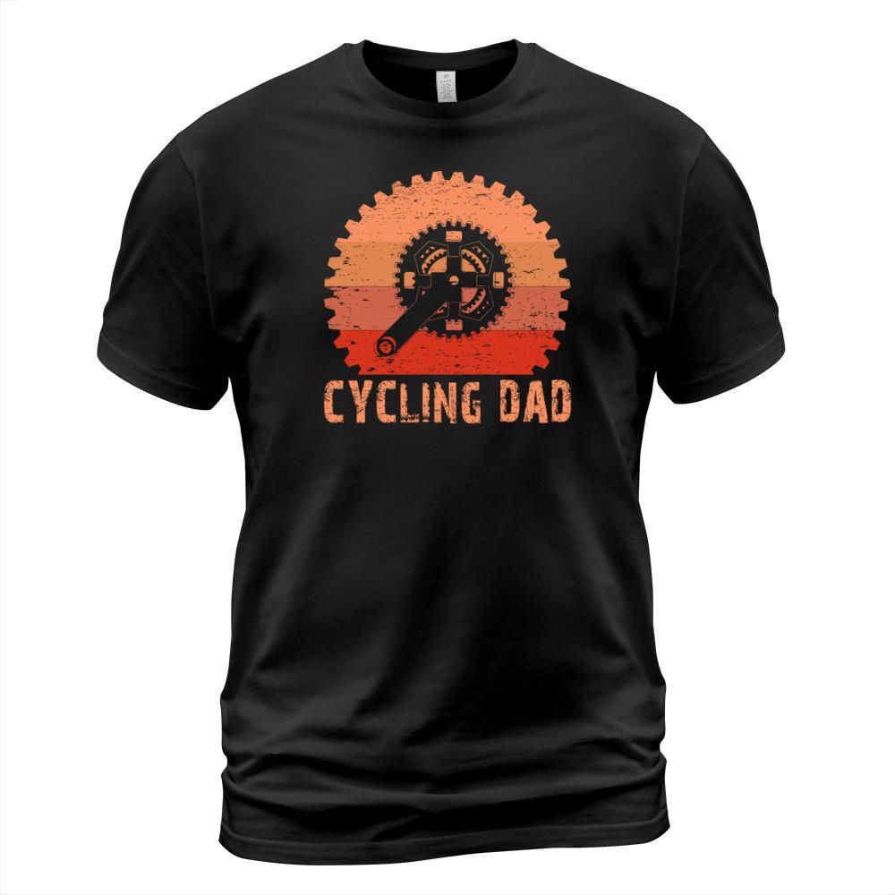 Cycling Dad Fathers Cyclist T-Shirt Unisex
