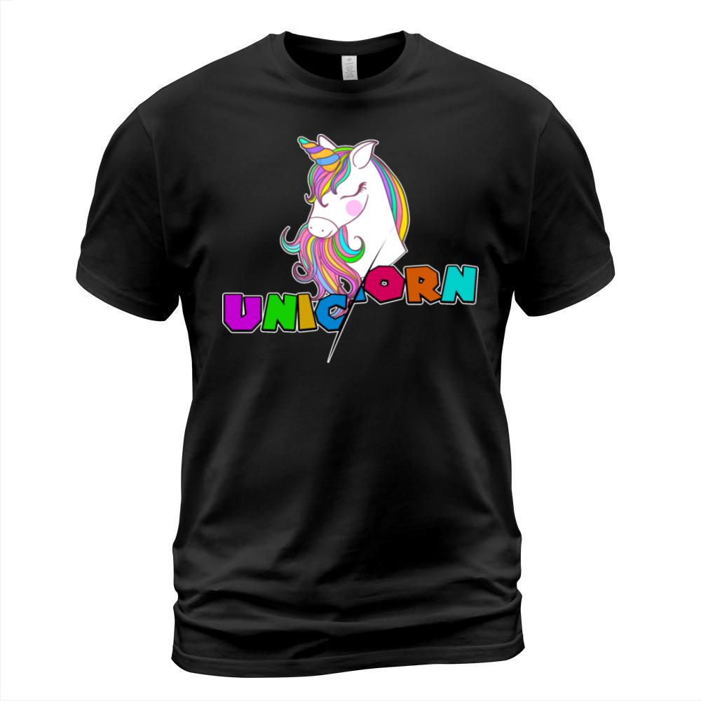 Colorful Unicorn Design For Unicorn Lover T-Shirt Unisex