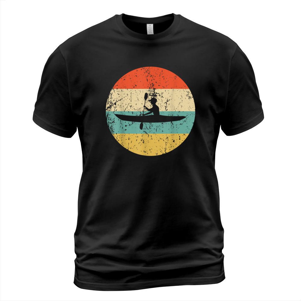 Kayaking Shirt Vintage Retro Kayak T Shirt T-Shirt Unisex