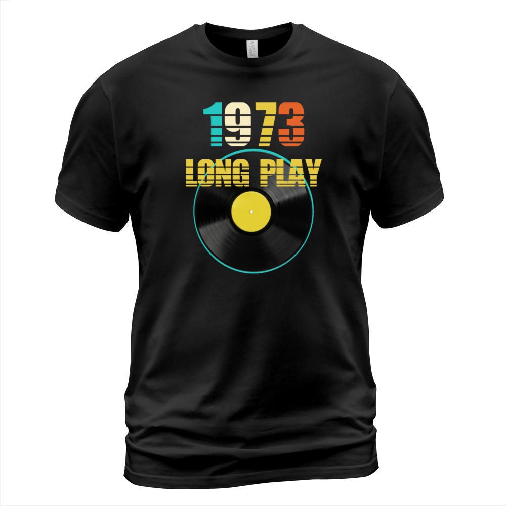 1973 Long Play Record Reto 50th Birthday Gift T-Shirt Unisex