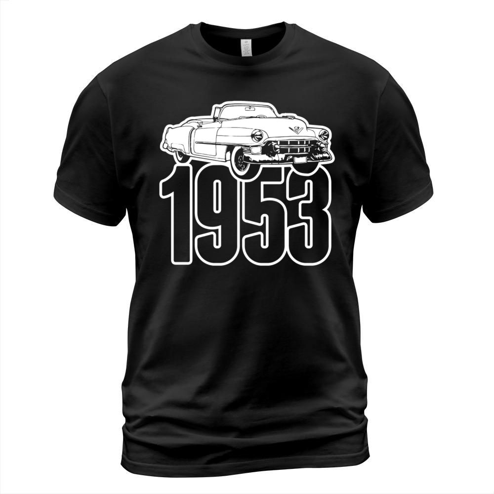 1953 Cadillac Series 62 Convertible Illustration T-Shirt Unisex