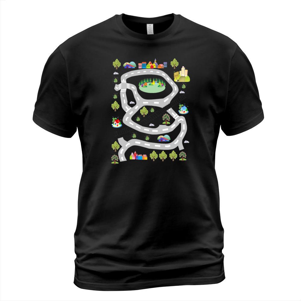colorful houses T-Shirt Unisex