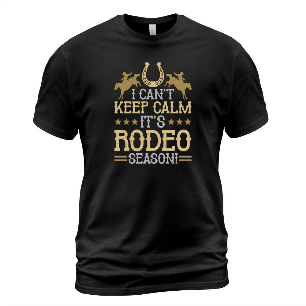 Bareback Riding I Cant Keep Calm Western Riding T-Shirt Unisex