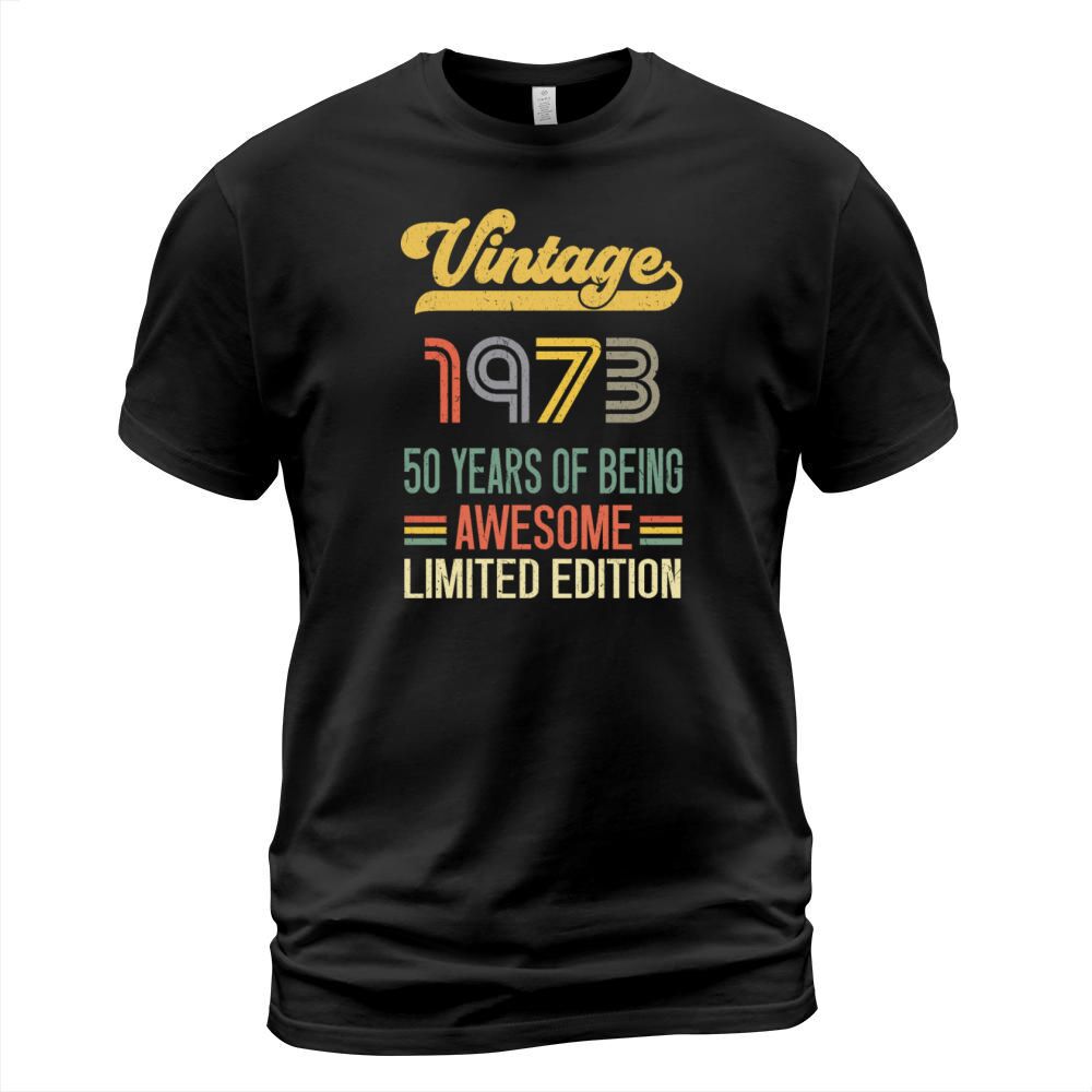 50 Year Old Gifts Vintage 1972 Limited Edition T-Shirt Unisex