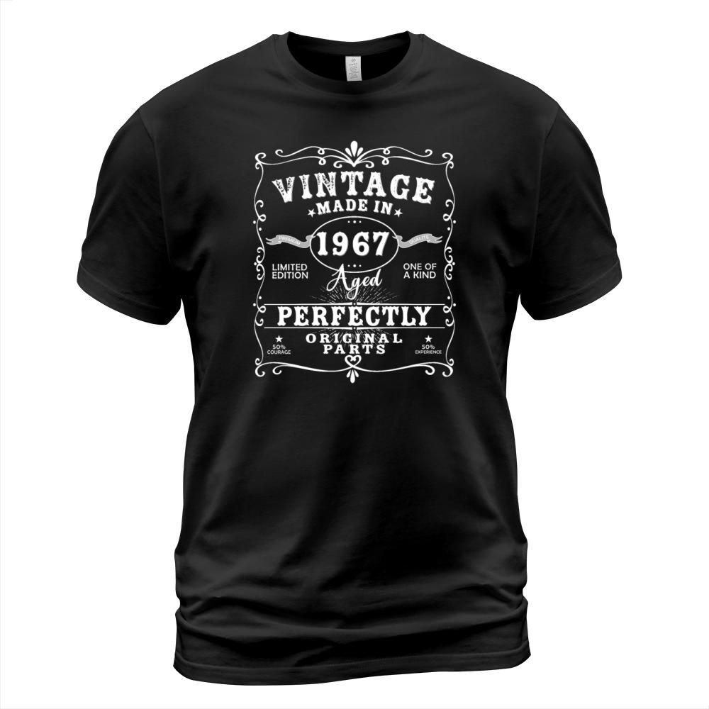 Vintage Made In 1967 Birthday Limited Edition T-Shirt Unisex
