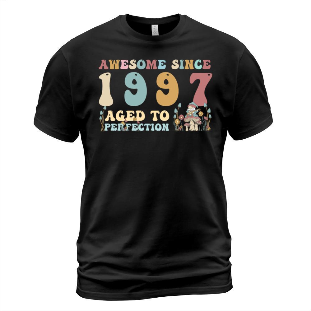Awesome since 1997 - 26th Birthday - 2023 Groovy T-Shirt Unisex