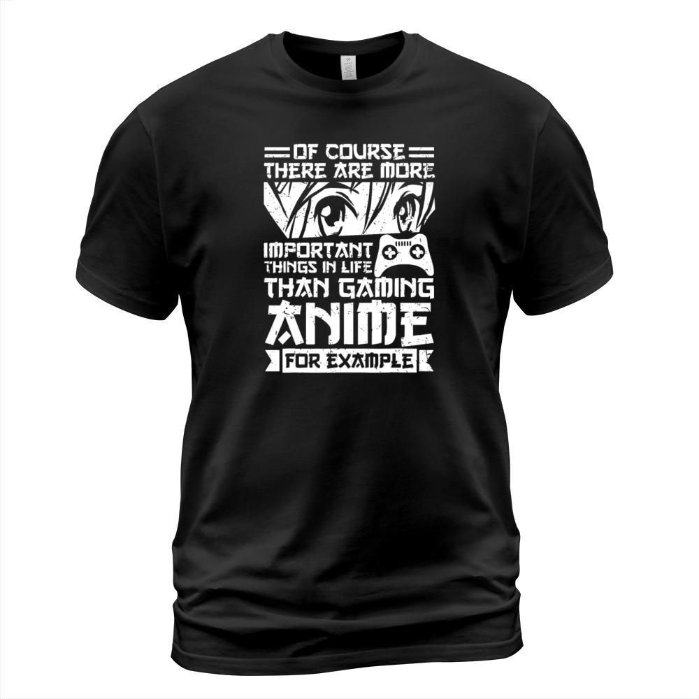 Japanese Funny There Are More Important Things Inf T-Shirt Unisex