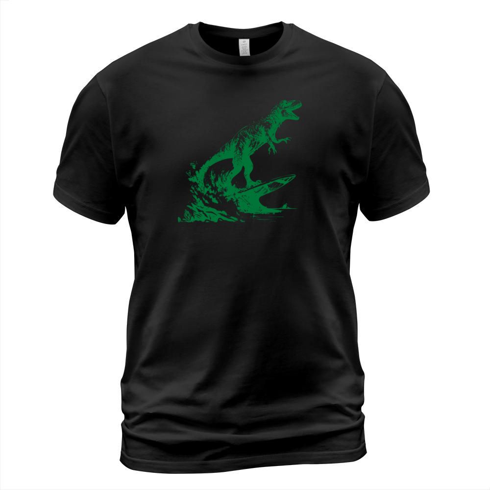 Dinosaur Surfing in Style T-Shirt Unisex