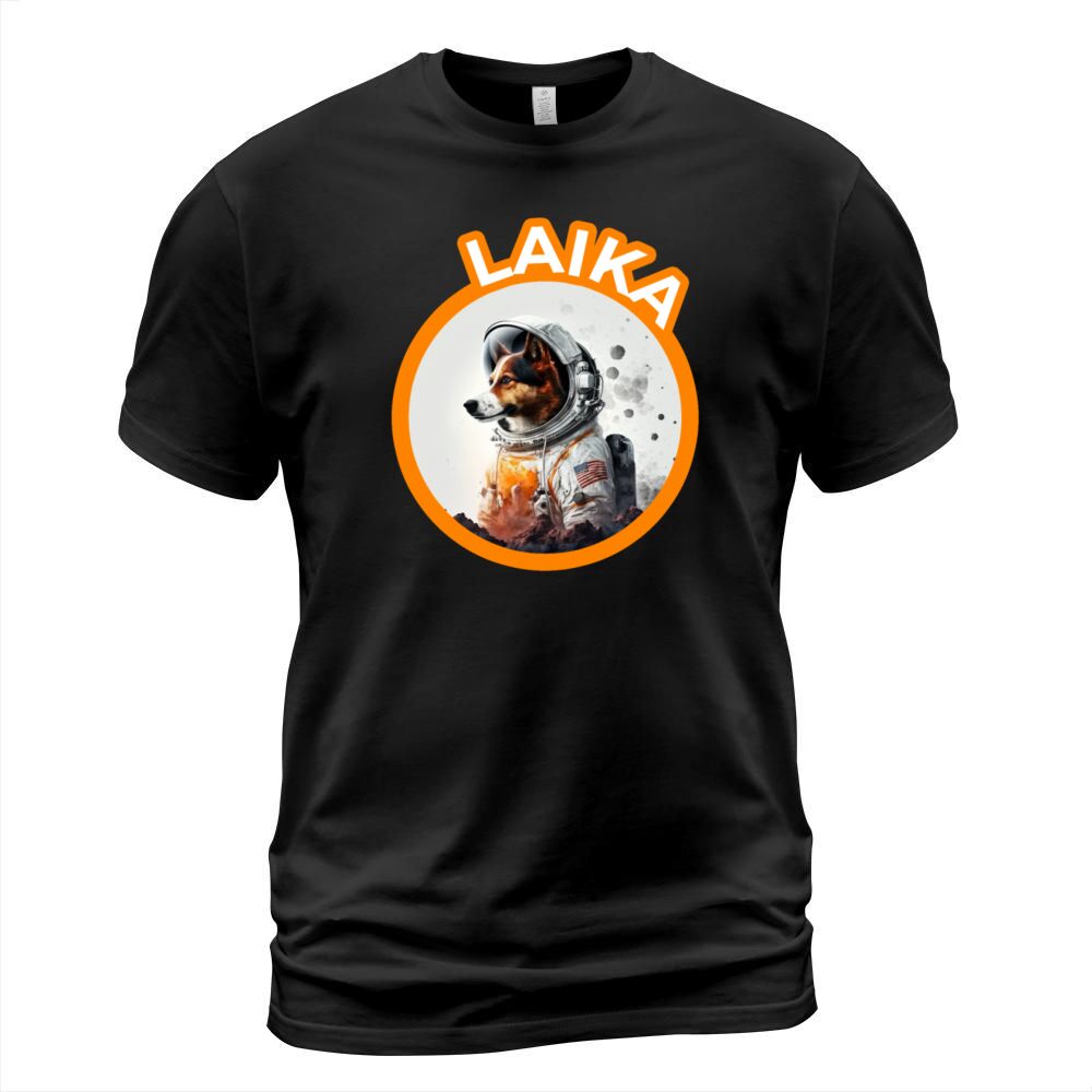 Laika Dog Space product Vintage CCCP Soviet Russia T-Shirt Unisex