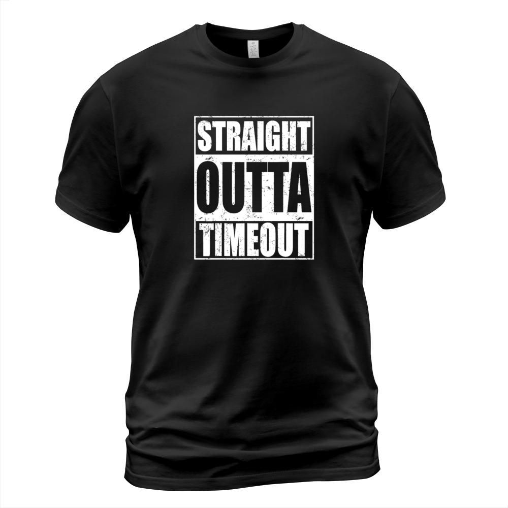 Vintage Straight Outta Timeout T-Shirt Unisex