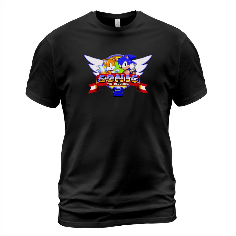 Sonic 2 Title Screen T-Shirt Unisex