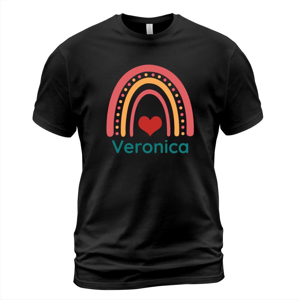 Veronica Vintage Boho Rainbow T-Shirt Unisex