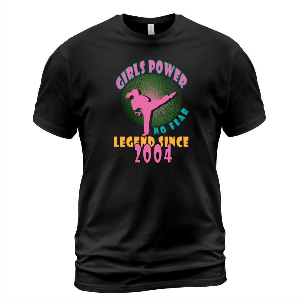 2004 vinatge Girls Power Birthday T-Shirt Unisex