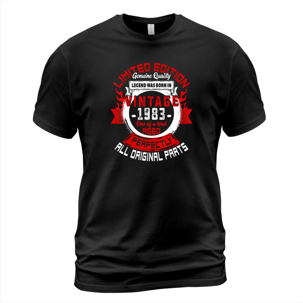 40th Birthday Gift Vintage Legends Born In 1983 40 T-Shirt Unisex
