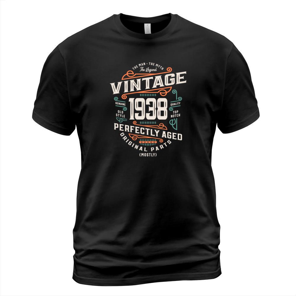 85 Years Old Vintage 1938 Man Myth Legend T-Shirt Unisex