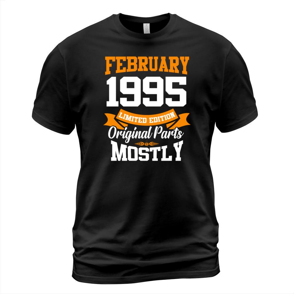 February 1995 Vintage Birthday Present T-Shirt Unisex