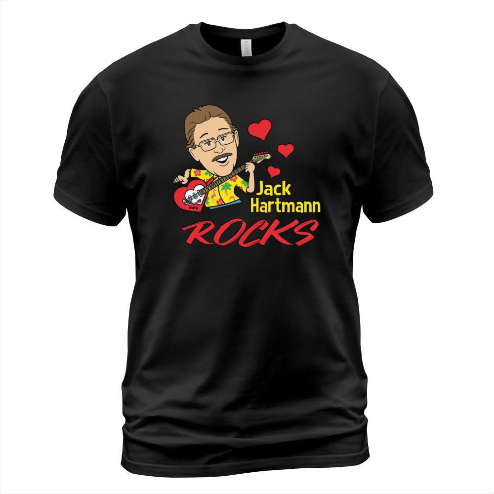 Official Jack Hartmann rocks shirt T-Shirt Unisex