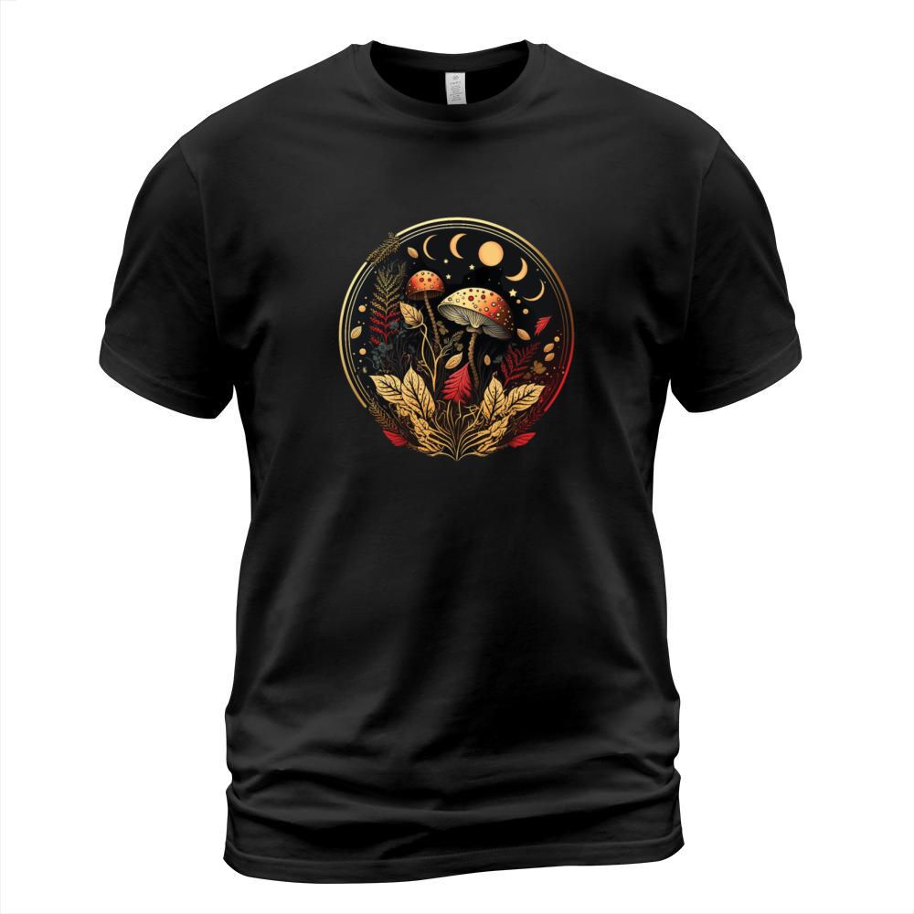 Goblincore Aesthetic Cottagecore Mushroom Dark T-Shirt Unisex