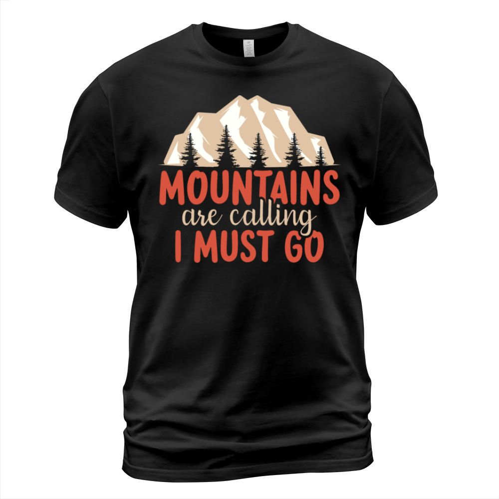 Vintage Mountains Climber Hiker T-Shirt Unisex