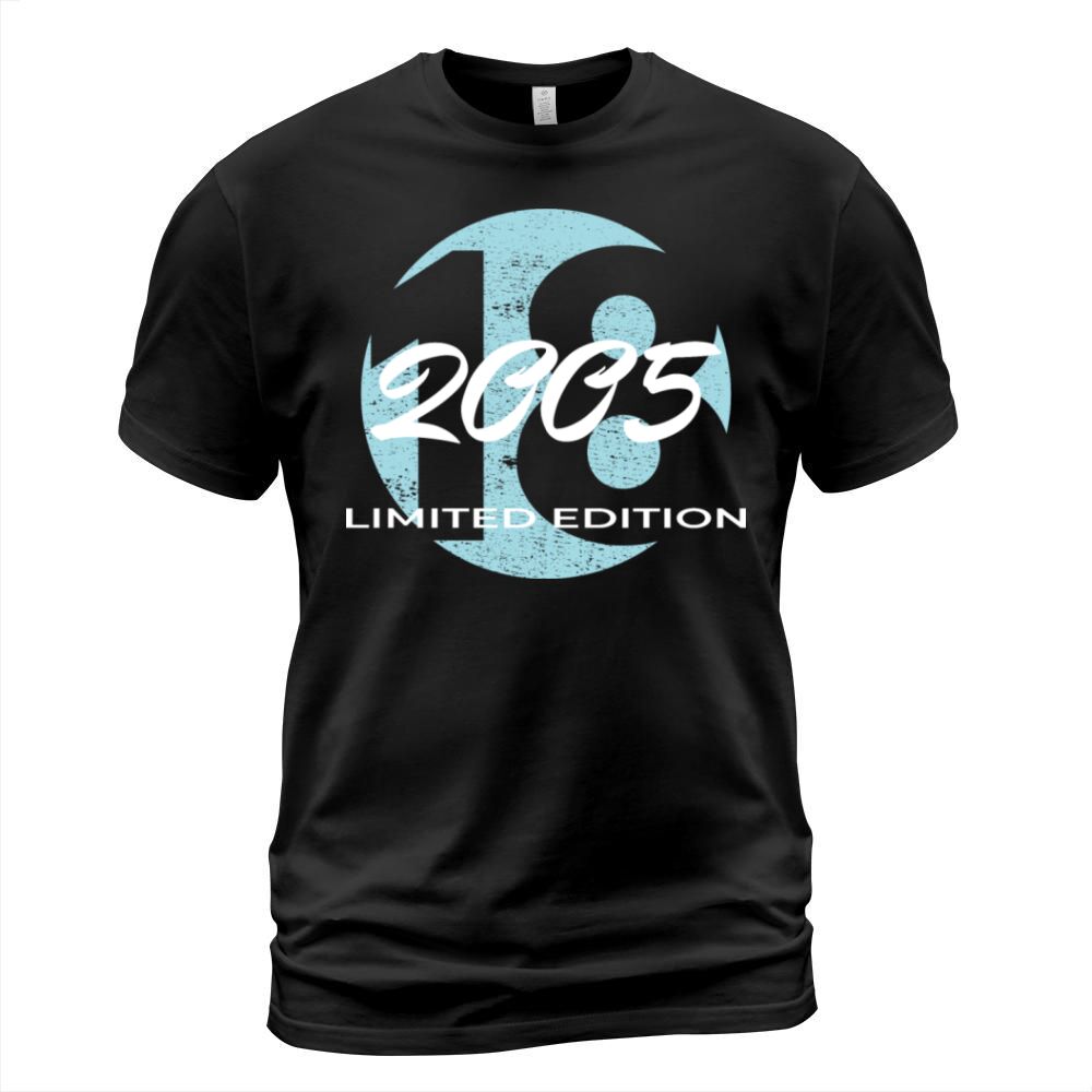 18th birthday boys girls 18 years 2005 vintage T-Shirt Unisex