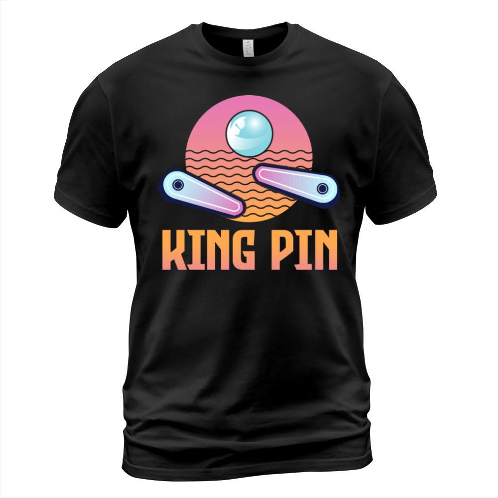 Retro Vintage Pinball Machine Arcade Game Lovers T-Shirt Unisex