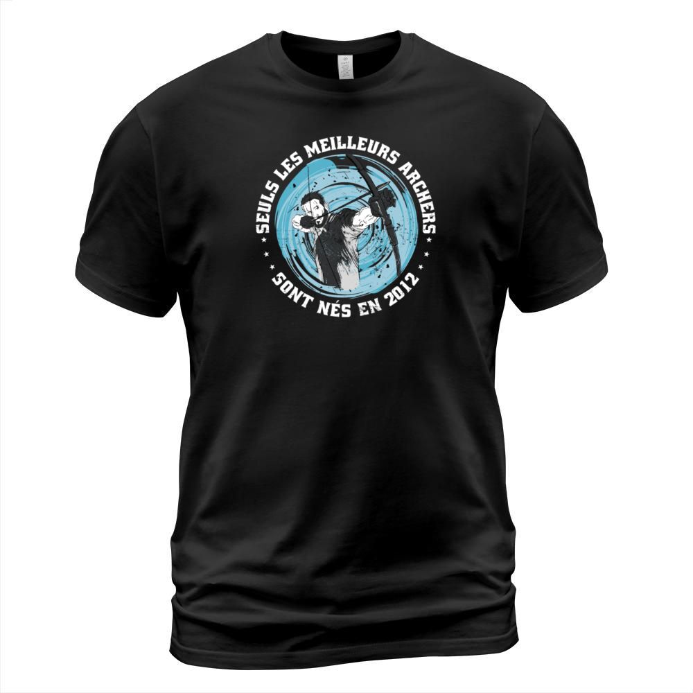 French Archer born 2012 Vintage Birthday T-Shirt Unisex