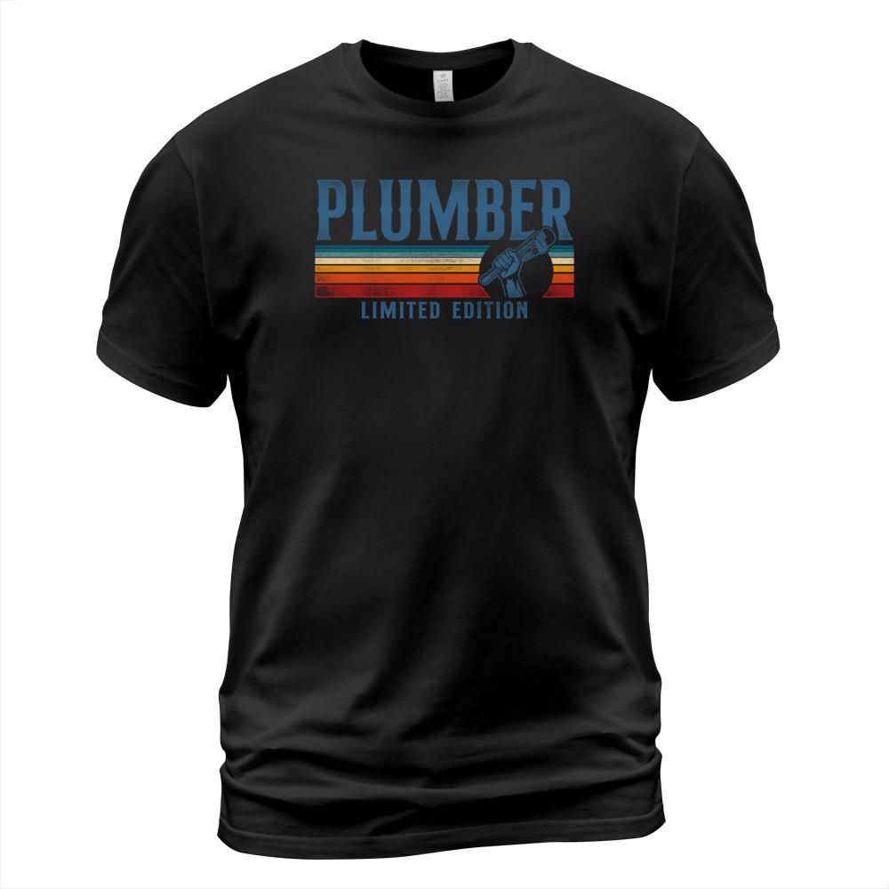 Plumbing Plumber Vintage Retro T-Shirt Unisex