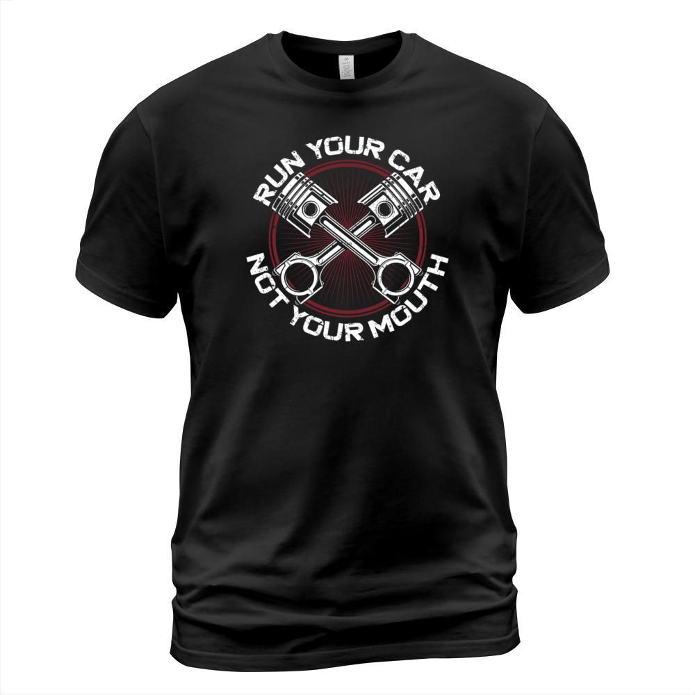 Drag Racing Race Car Vintage Run T-Shirt Unisex