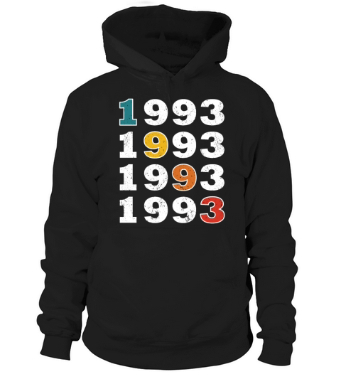 30th birthday vintage 1993 retro vintage style Hoodie Unisex