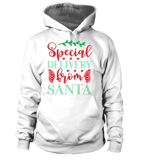 Special Delivery Fron Santa Christmas Hoodie Unisex