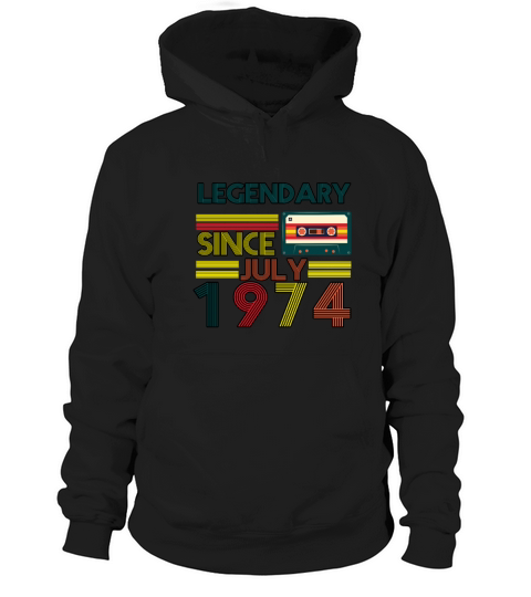 Vintage 1974 Hoodie Unisex
