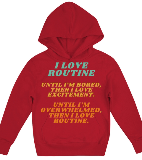 ADHD Joke Kids Hoodie