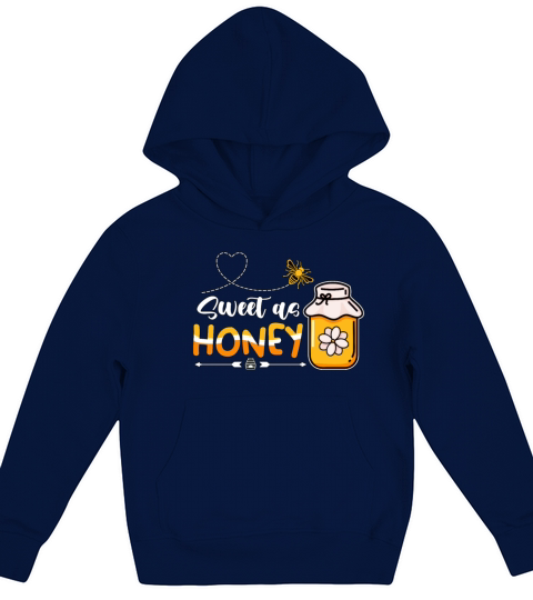 Beekeeping Sweet As Honey Bee Whisperer Beekeeper Kids Hoodie