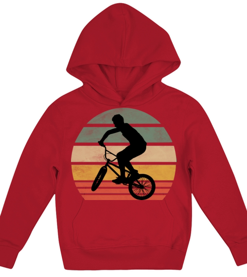 BMX Vintage Retro Kids Hoodie