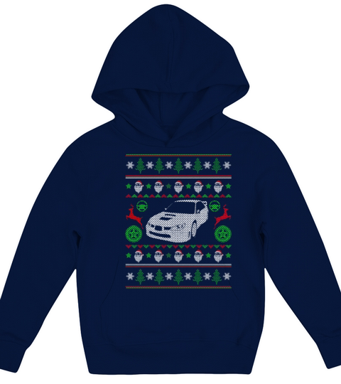 Christmas sweater for Hatchback lover Kids Hoodie