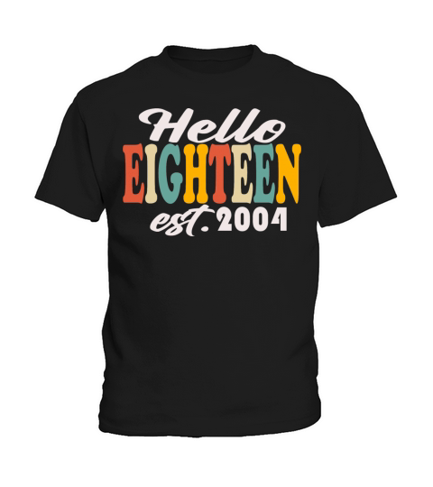 2004 Vintage Born Retro Birthday Gift Kids T-Shirt